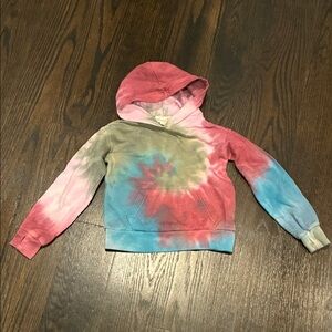 C&C California Multicolor Tie-Dye Kids Hoodie